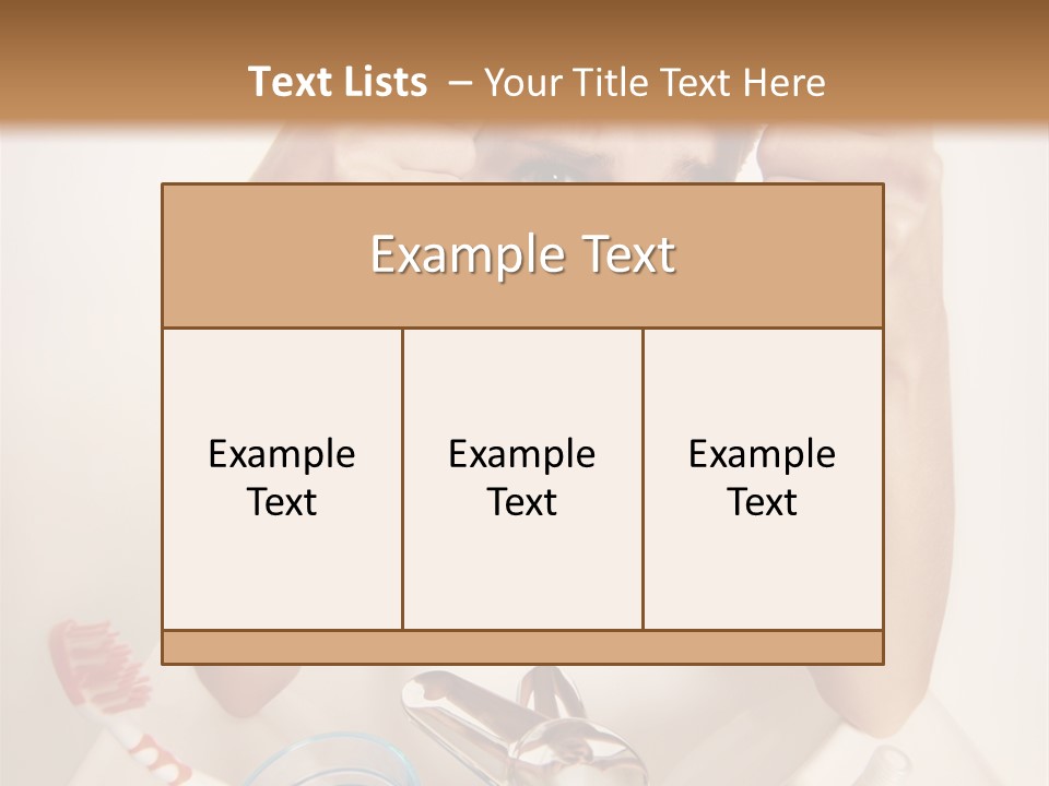 Beauty Spot Beautiful PowerPoint Template