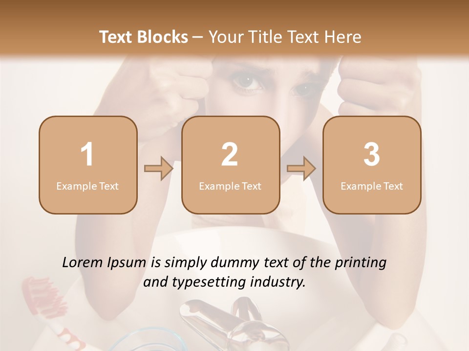 Beauty Spot Beautiful PowerPoint Template