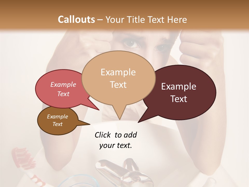 Beauty Spot Beautiful PowerPoint Template