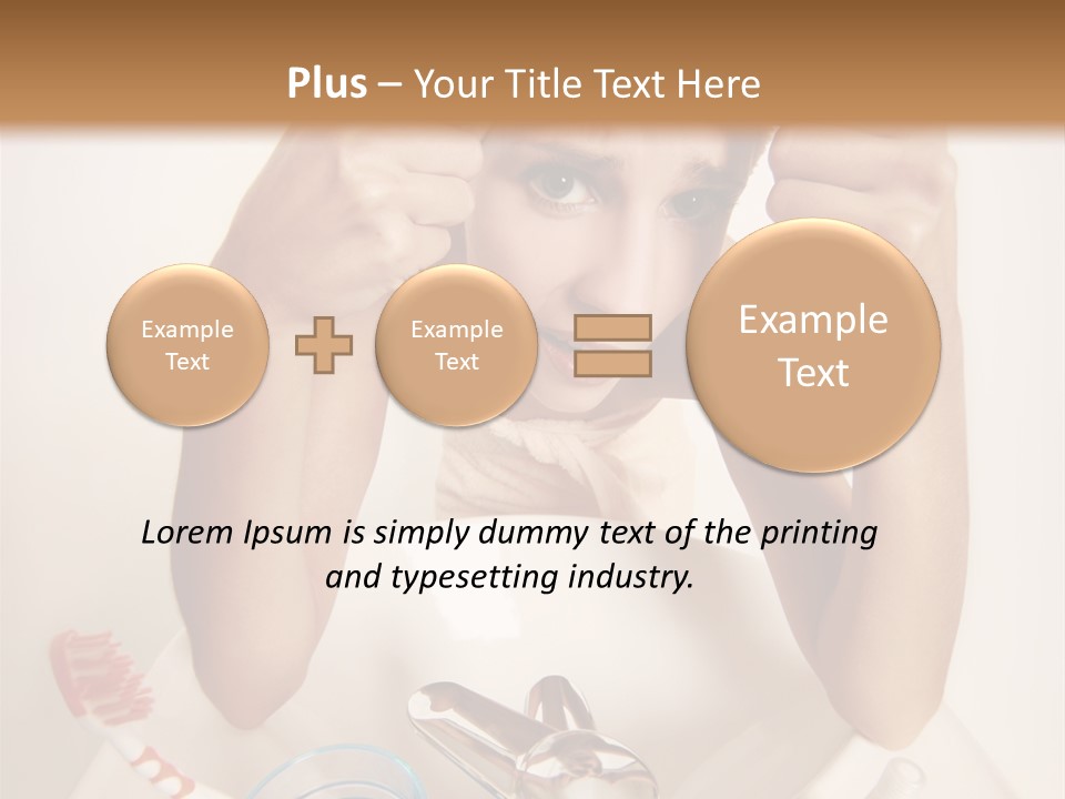 Beauty Spot Beautiful PowerPoint Template