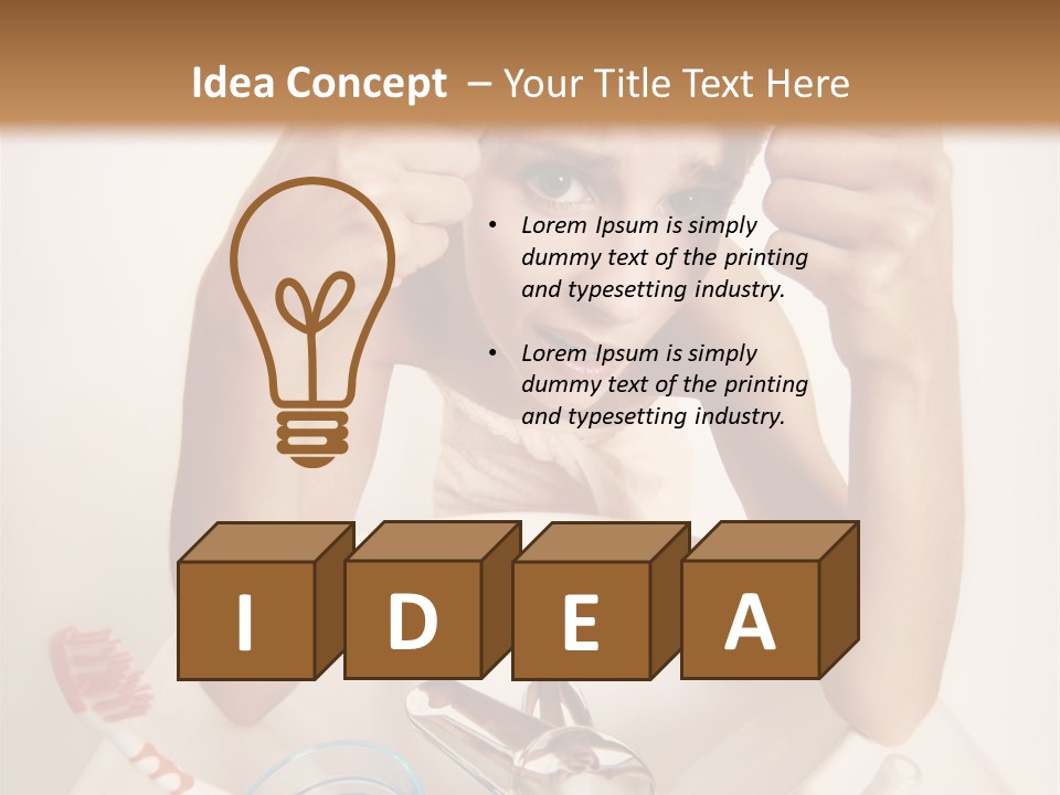 Beauty Spot Beautiful PowerPoint Template