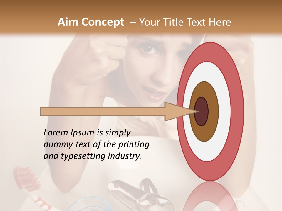 Beauty Spot Beautiful PowerPoint Template