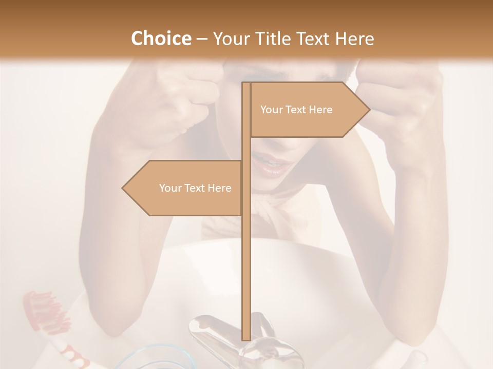 Beauty Spot Beautiful PowerPoint Template