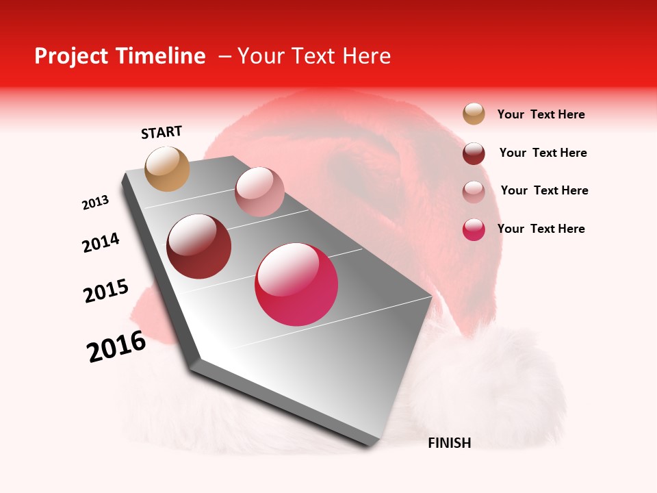 Fluffy Isolated December PowerPoint Template