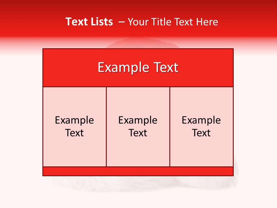 Fluffy Isolated December PowerPoint Template