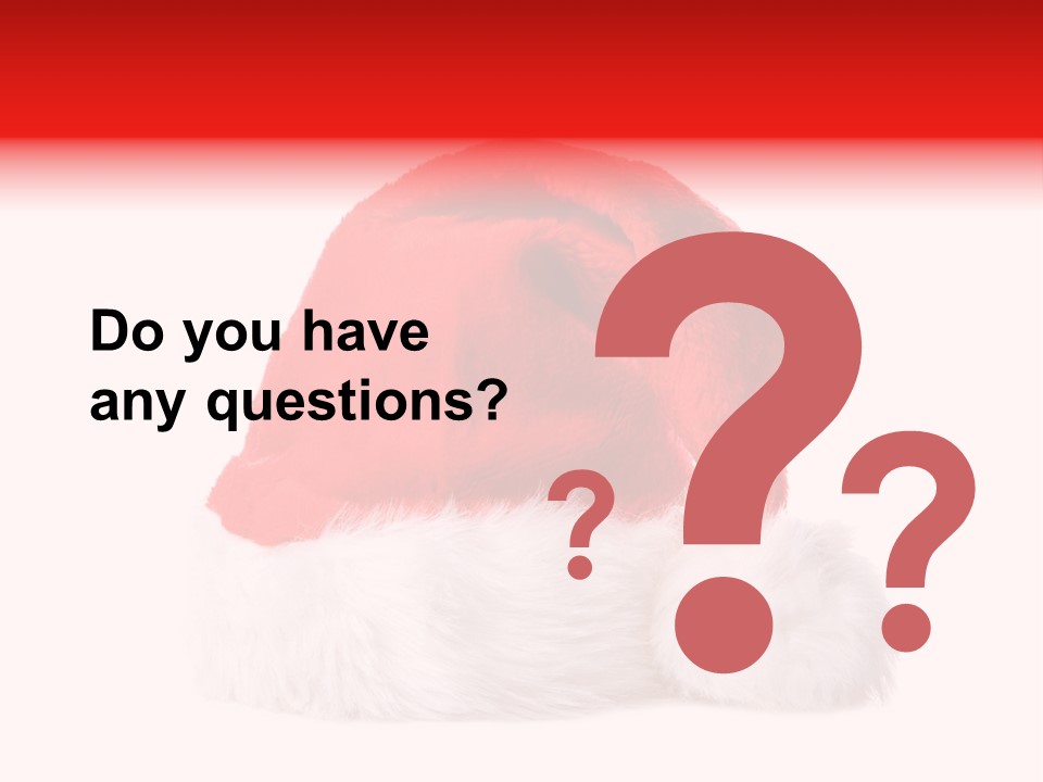 Fluffy Isolated December PowerPoint Template