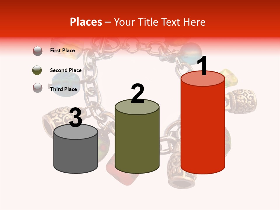 Armlet Gem Decoration PowerPoint Template