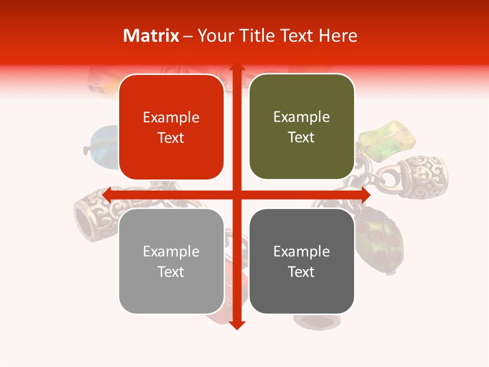 Armlet Gem Decoration PowerPoint Template