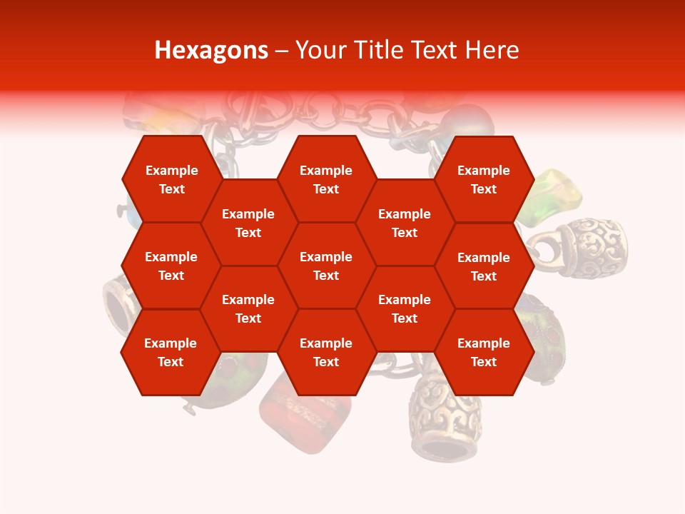 Armlet Gem Decoration PowerPoint Template