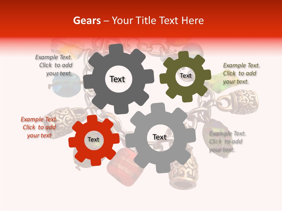 Armlet Gem Decoration PowerPoint Template