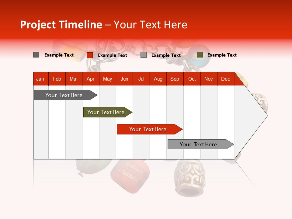 Armlet Gem Decoration PowerPoint Template