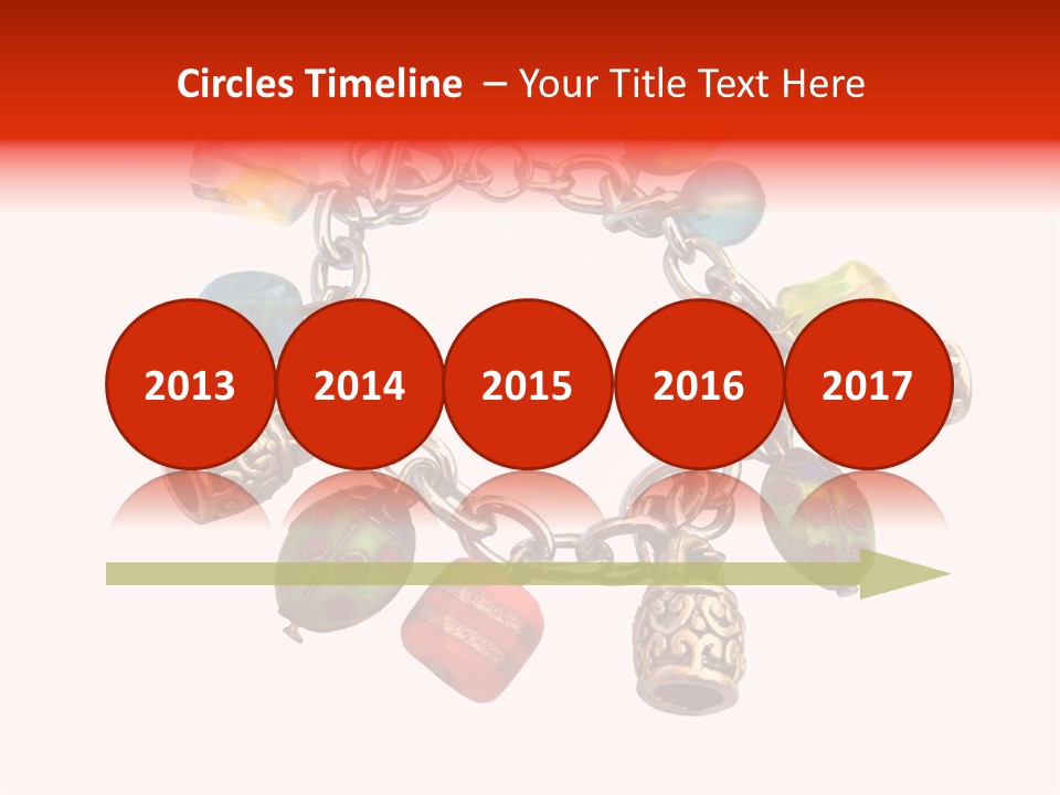 Armlet Gem Decoration PowerPoint Template