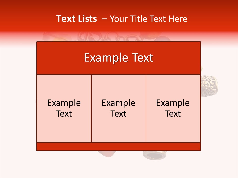 Armlet Gem Decoration PowerPoint Template