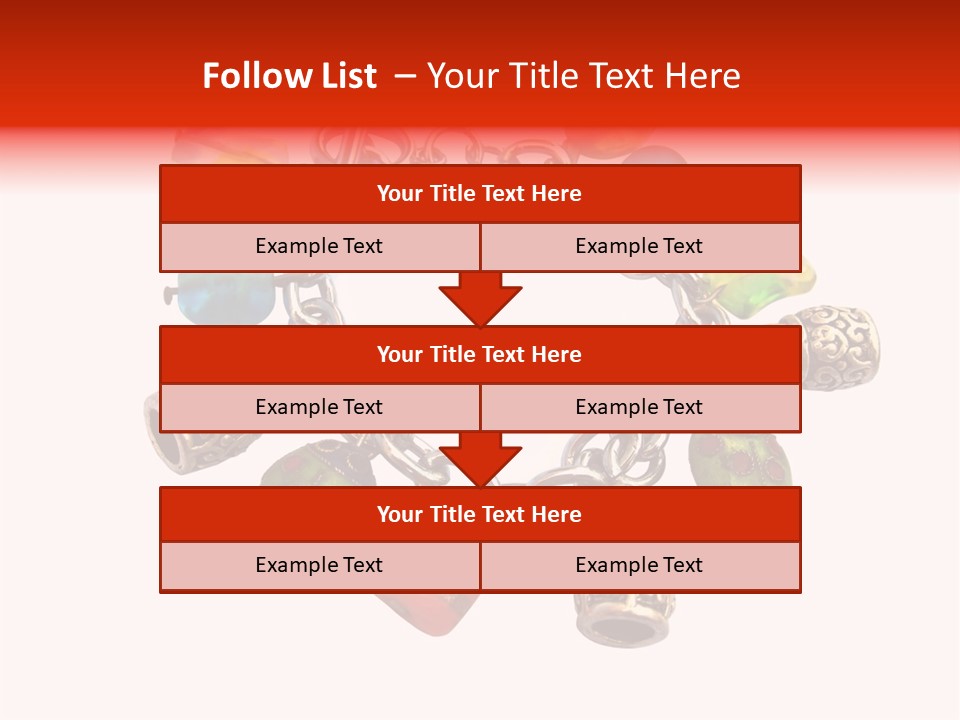 Armlet Gem Decoration PowerPoint Template