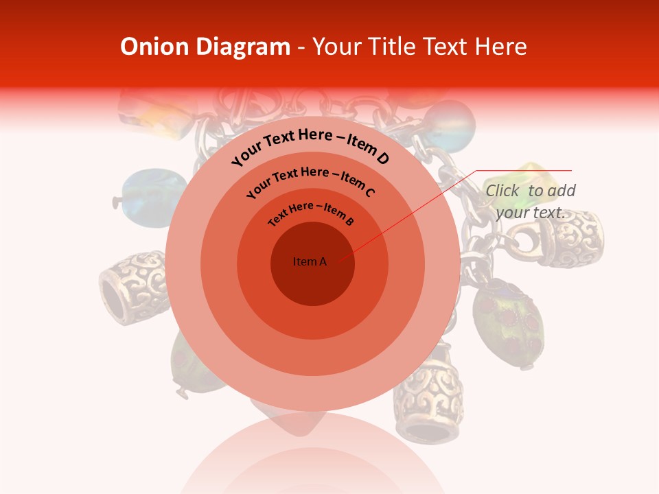 Armlet Gem Decoration PowerPoint Template