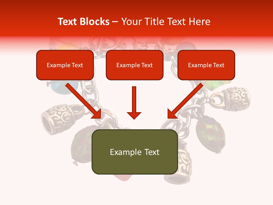 Armlet Gem Decoration PowerPoint Template