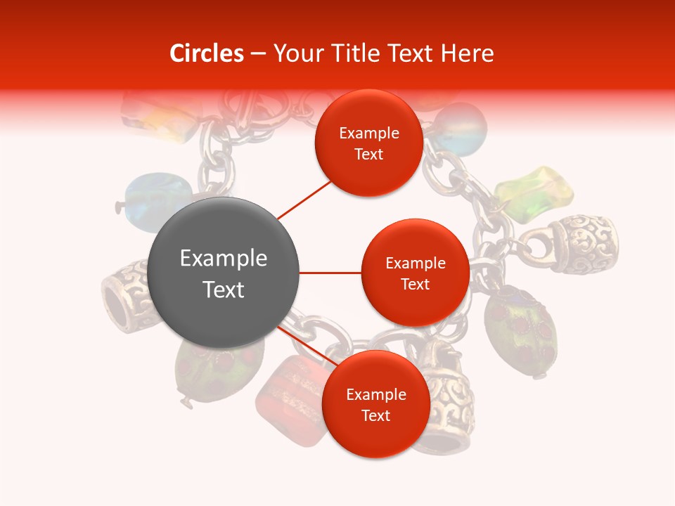 Armlet Gem Decoration PowerPoint Template