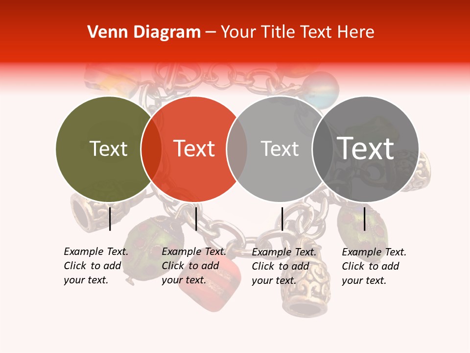 Armlet Gem Decoration PowerPoint Template