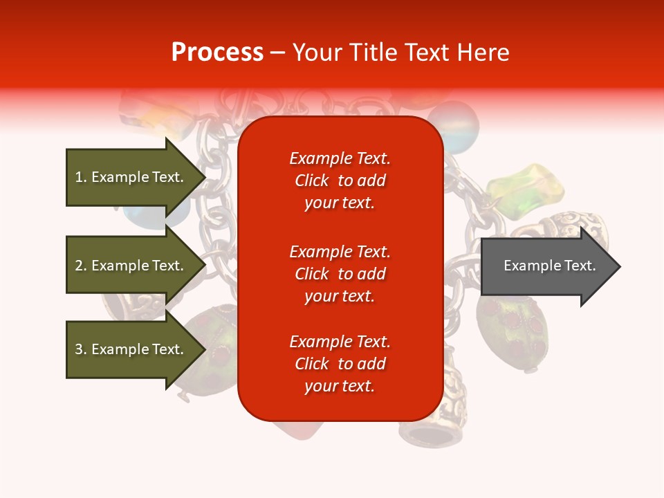 Armlet Gem Decoration PowerPoint Template