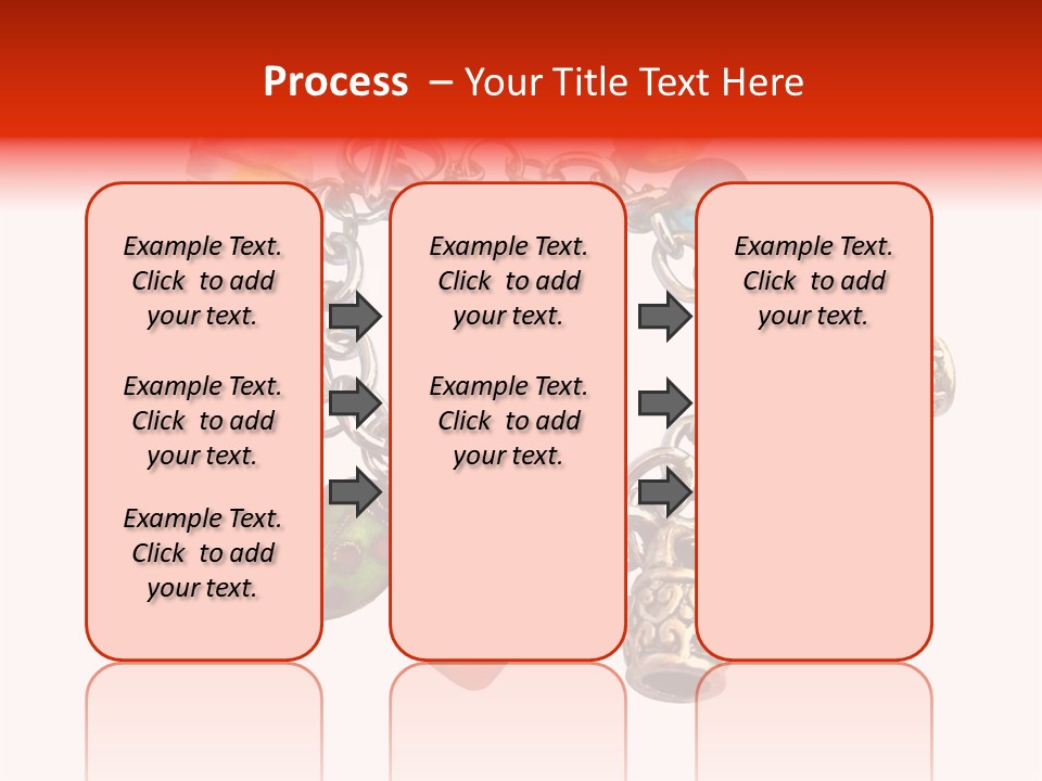 Armlet Gem Decoration PowerPoint Template