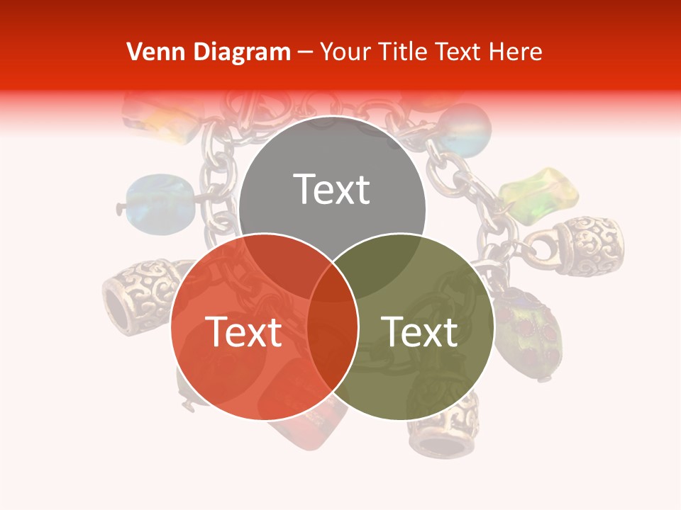 Armlet Gem Decoration PowerPoint Template