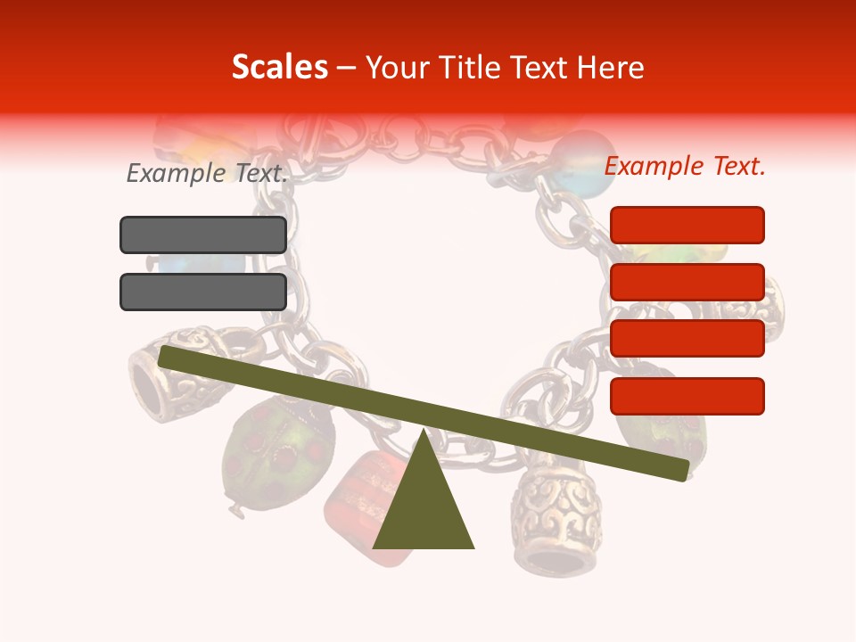 Armlet Gem Decoration PowerPoint Template