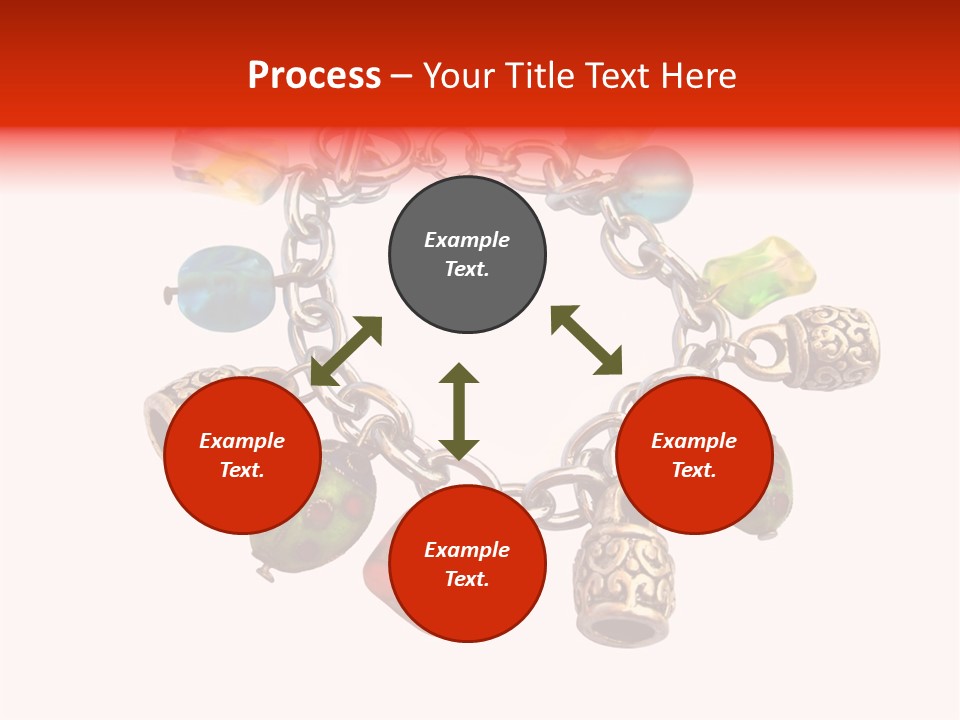 Armlet Gem Decoration PowerPoint Template