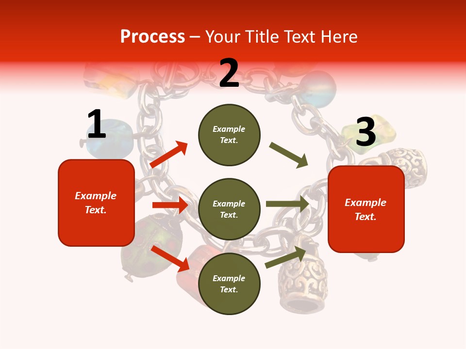 Armlet Gem Decoration PowerPoint Template