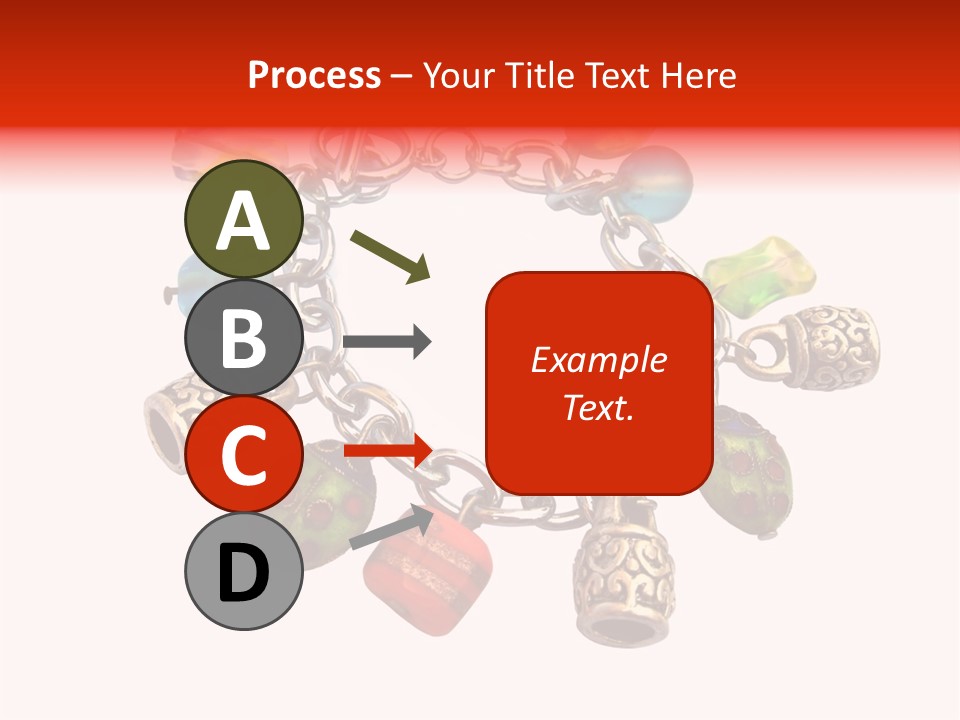 Armlet Gem Decoration PowerPoint Template