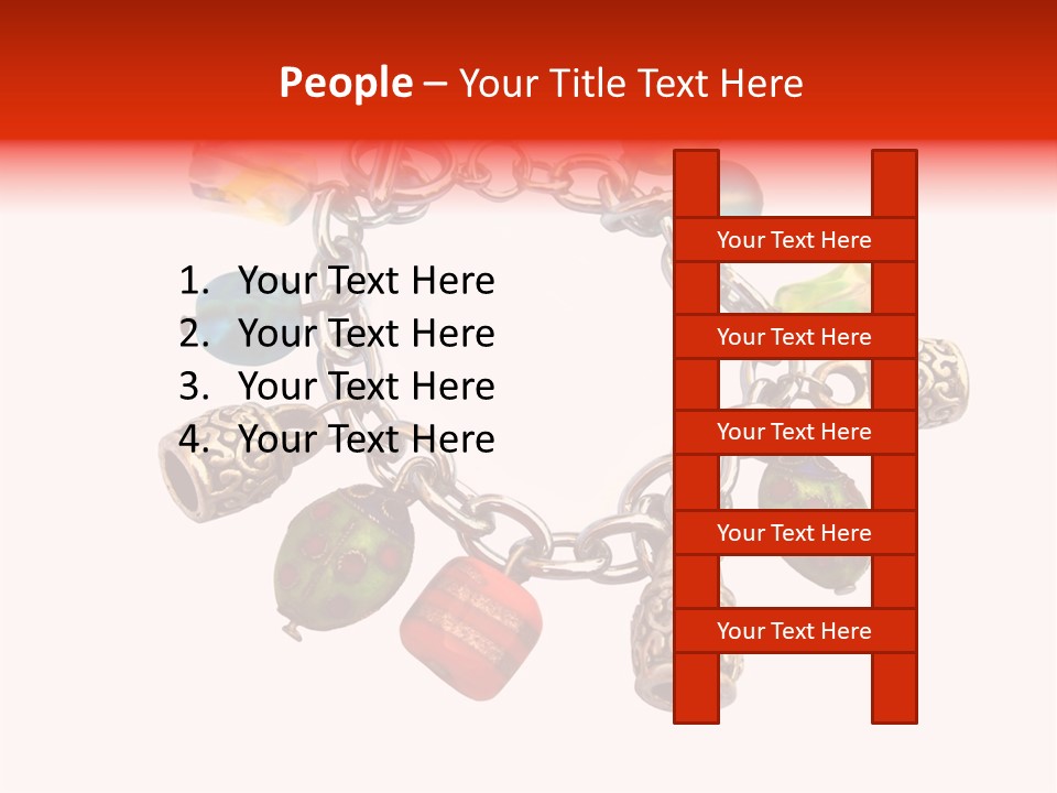 Armlet Gem Decoration PowerPoint Template