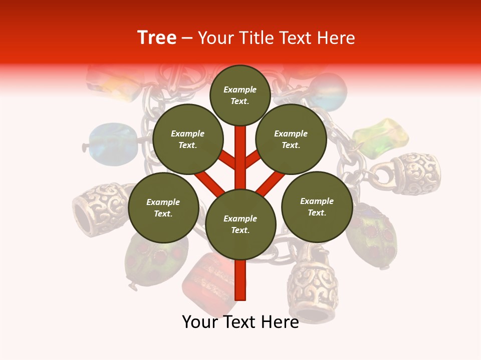 Armlet Gem Decoration PowerPoint Template