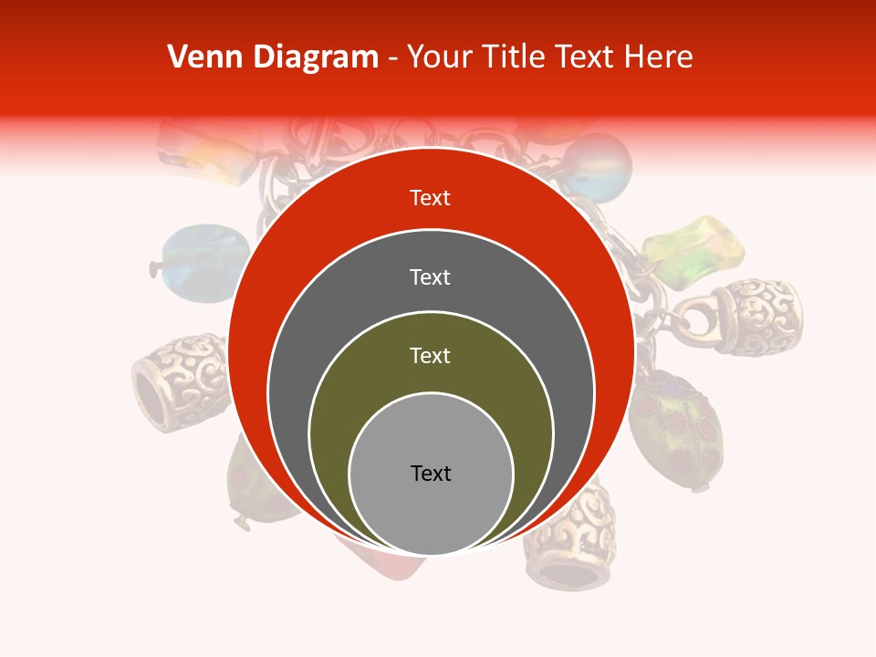 Armlet Gem Decoration PowerPoint Template