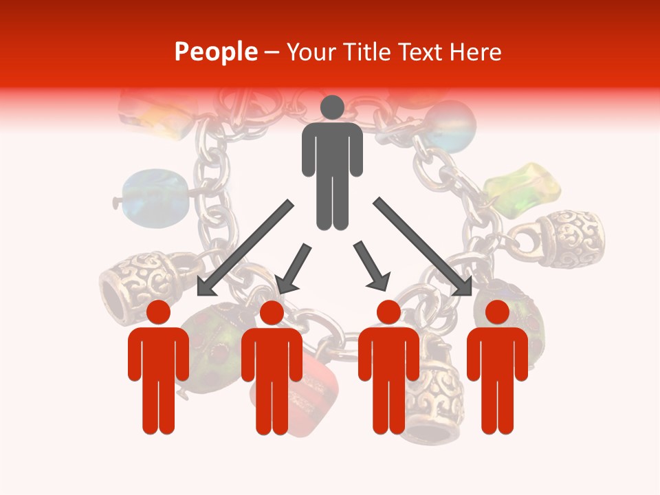 Armlet Gem Decoration PowerPoint Template