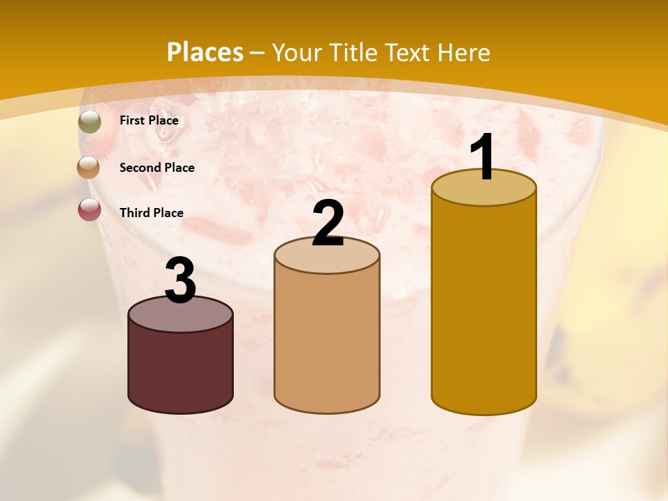 Slice Sweet Glass PowerPoint Template