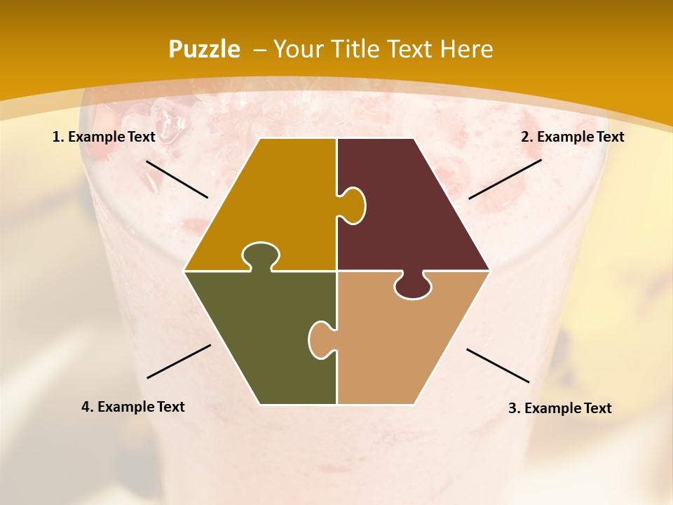 Slice Sweet Glass PowerPoint Template