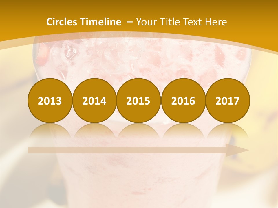 Slice Sweet Glass PowerPoint Template