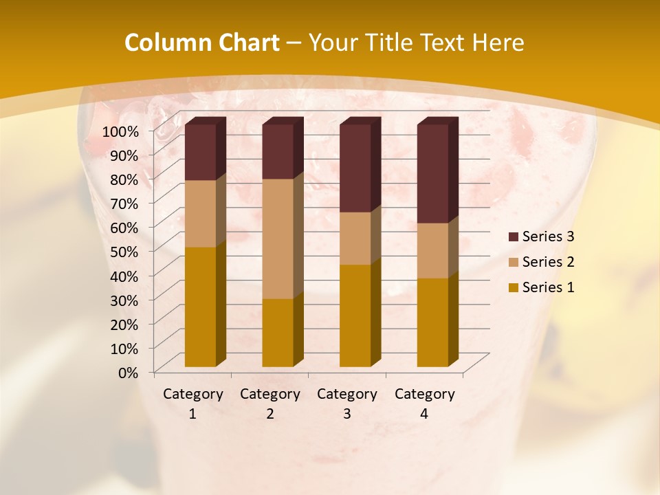 Slice Sweet Glass PowerPoint Template