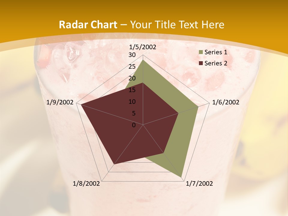 Slice Sweet Glass PowerPoint Template