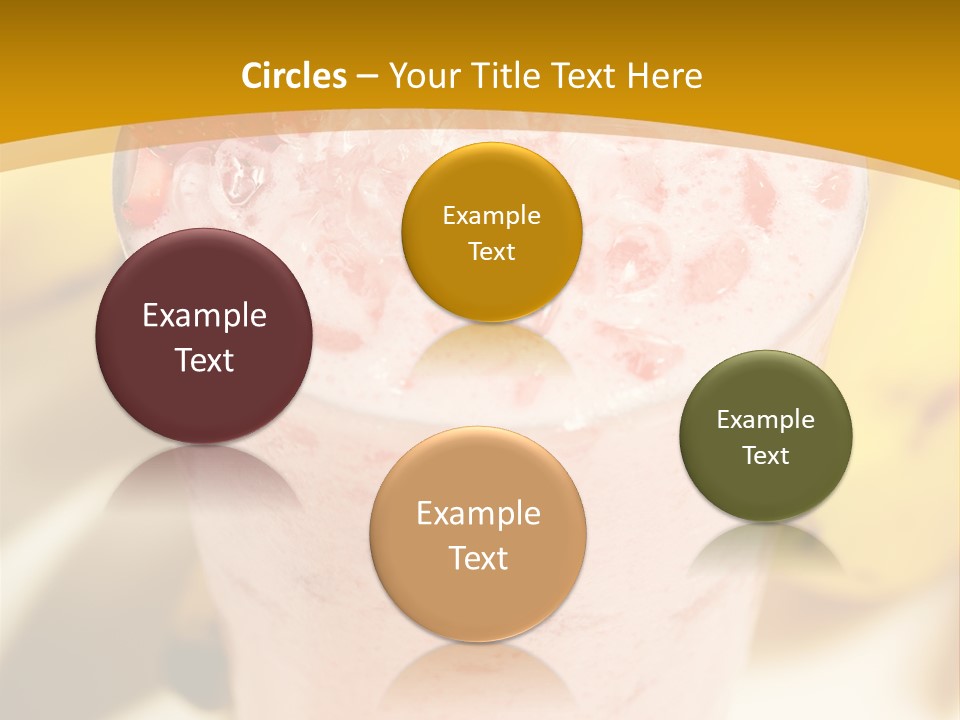 Slice Sweet Glass PowerPoint Template
