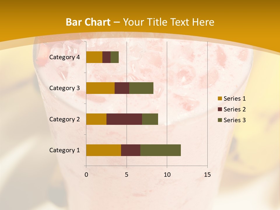 Slice Sweet Glass PowerPoint Template