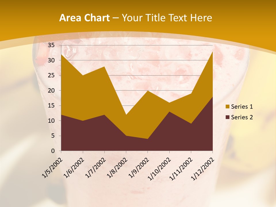 Slice Sweet Glass PowerPoint Template
