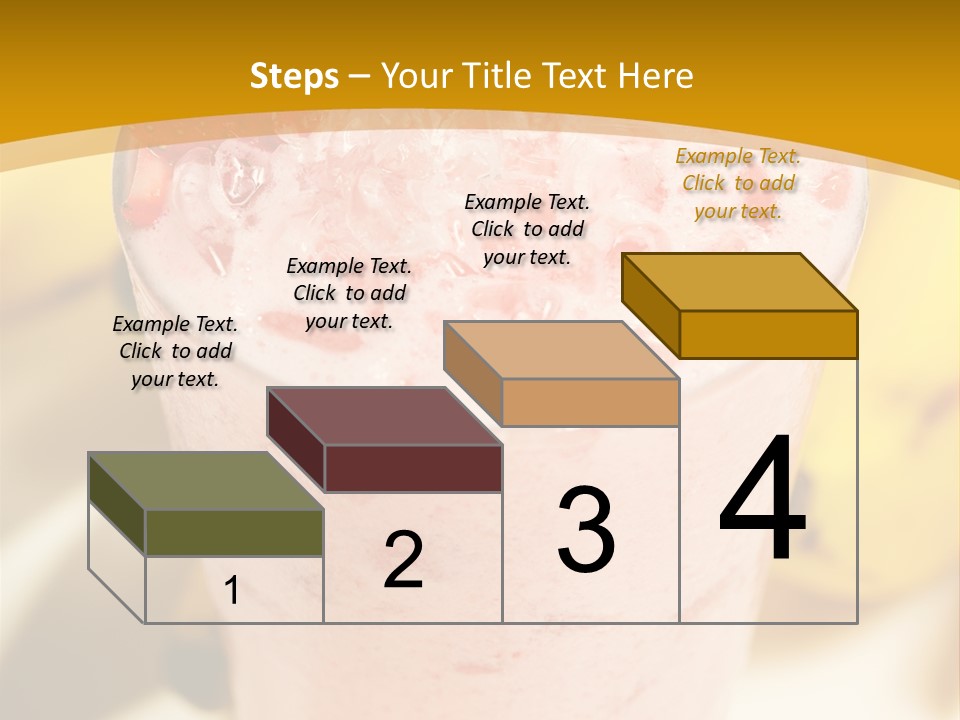 Slice Sweet Glass PowerPoint Template