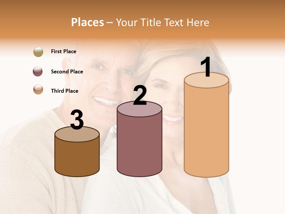 Family Pensioner Mature PowerPoint Template