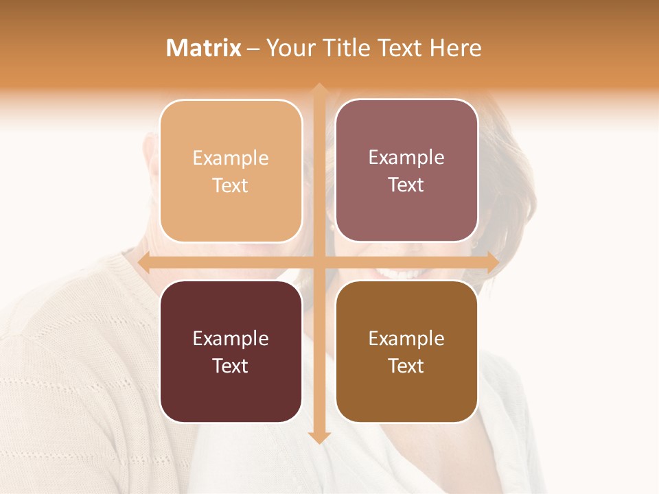 Family Pensioner Mature PowerPoint Template