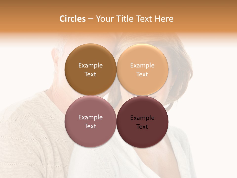 Family Pensioner Mature PowerPoint Template