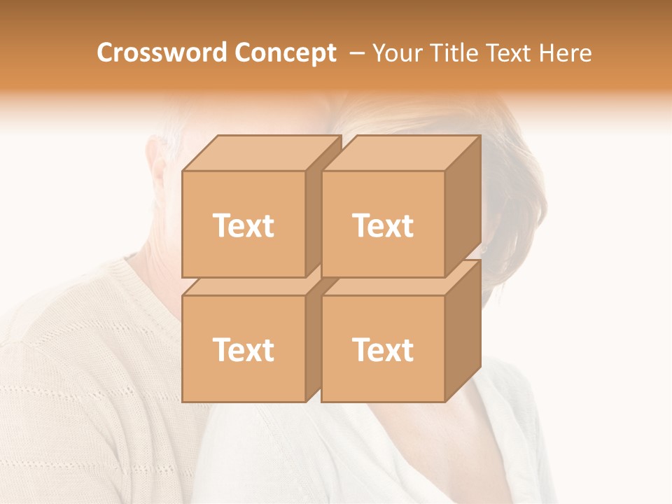 Family Pensioner Mature PowerPoint Template