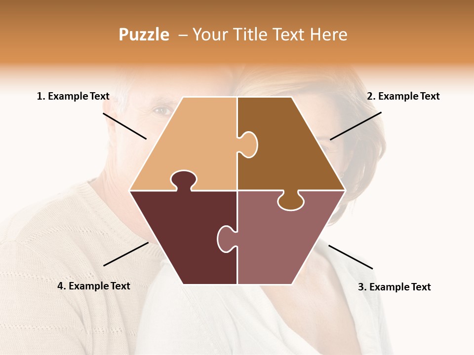 Family Pensioner Mature PowerPoint Template