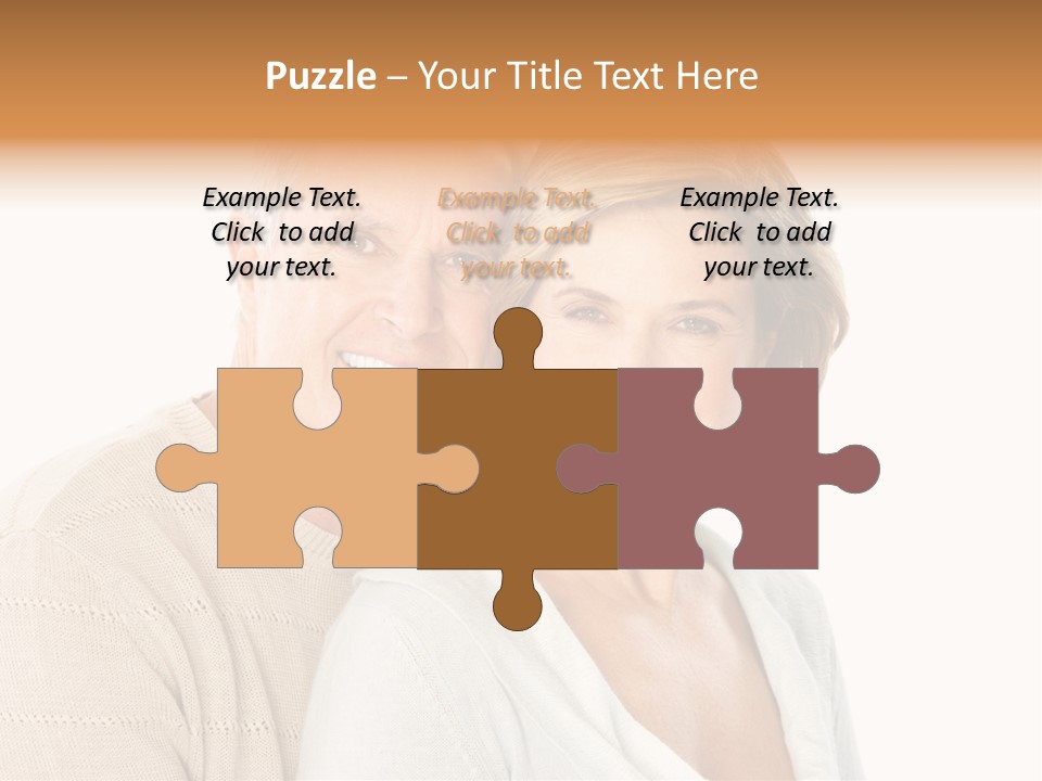 Family Pensioner Mature PowerPoint Template