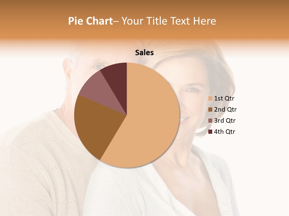 Family Pensioner Mature PowerPoint Template