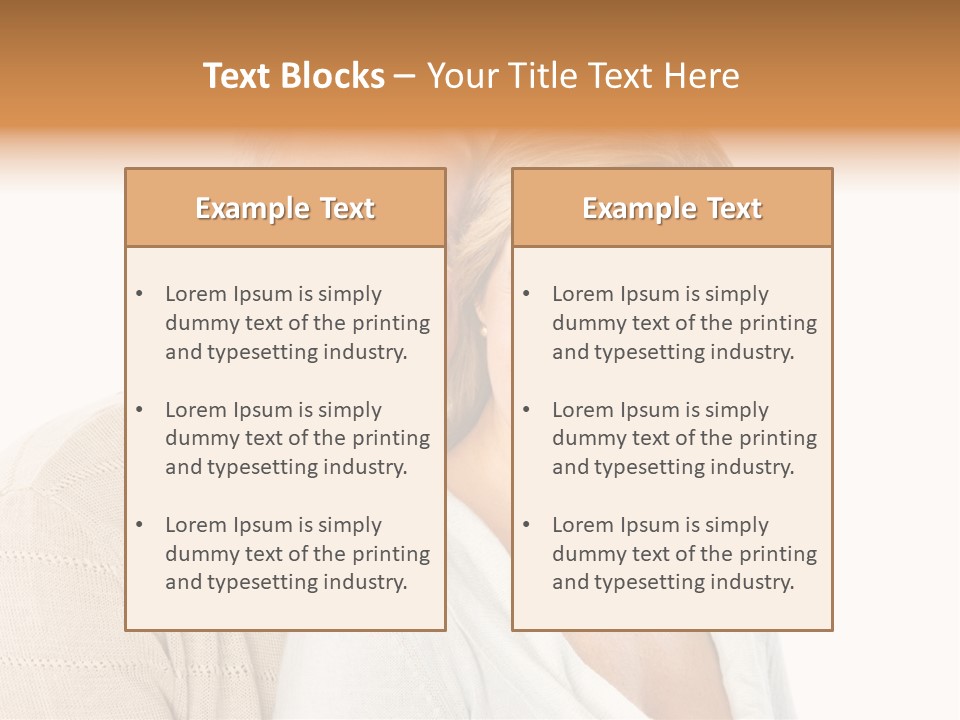 Family Pensioner Mature PowerPoint Template